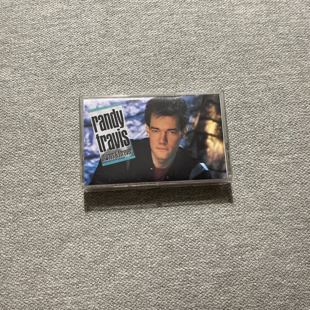 Vintage Randy Travis Always & Forever 1987 Cassette